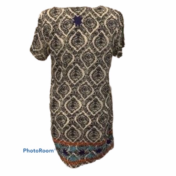 THML Anthropologie Boho Dress With Embroidery Sz S - Picture 6 of 8